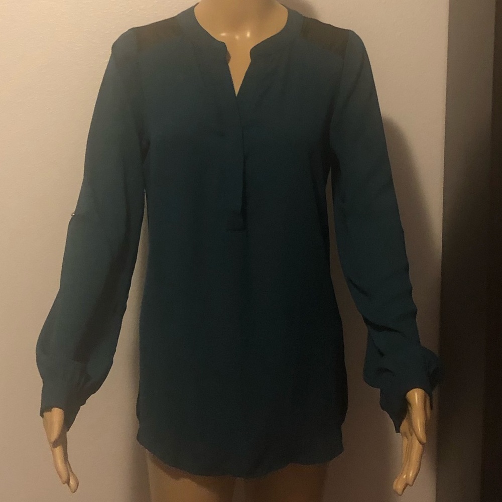 Turquoise Blouse